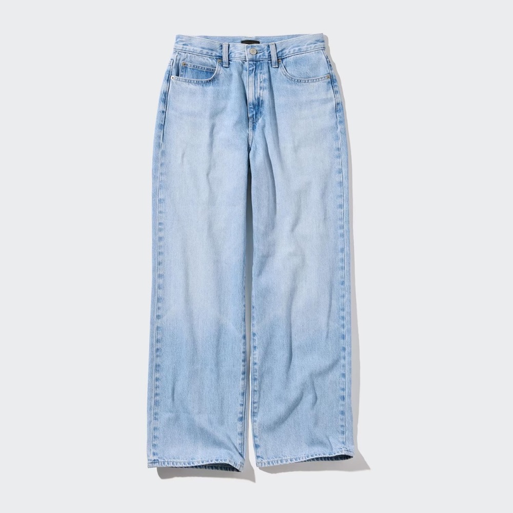 Uniqlo Wide Straight Jean, New Without Tags, Size 30